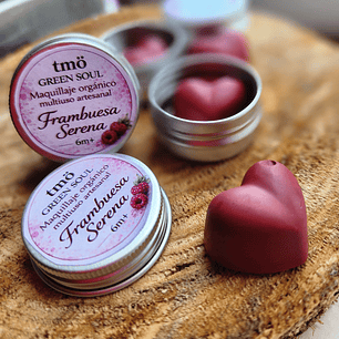 Maquillaje botánico {frambuesa serena}