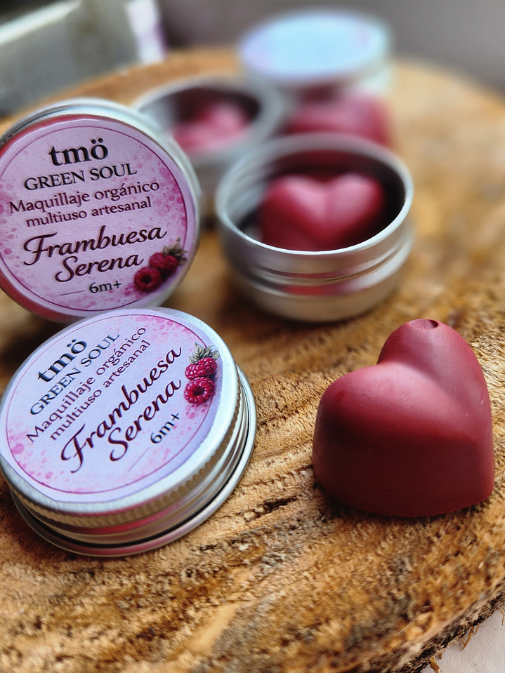 Maquillaje botánico {frambuesa serena} 1