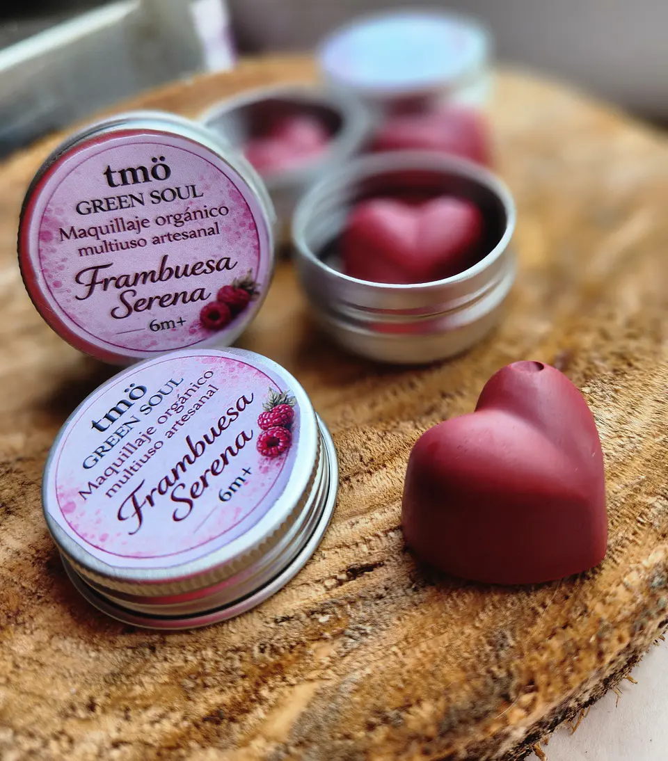 Maquillaje botánico {frambuesa serena} 1