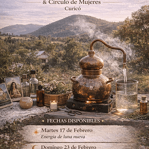 DESTILACIÓN BOTÁNICA · ALQUIMIA · AUTOCUIDADO