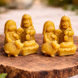 Vela pesebre familia 🍯 