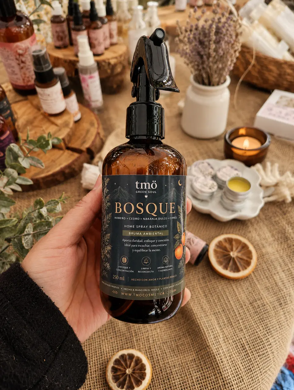 Bruma aclara & suaviza ideas ⛰️250mL 1