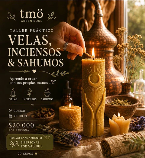 Master CLASS ¡diversidad de velas! {presencial}