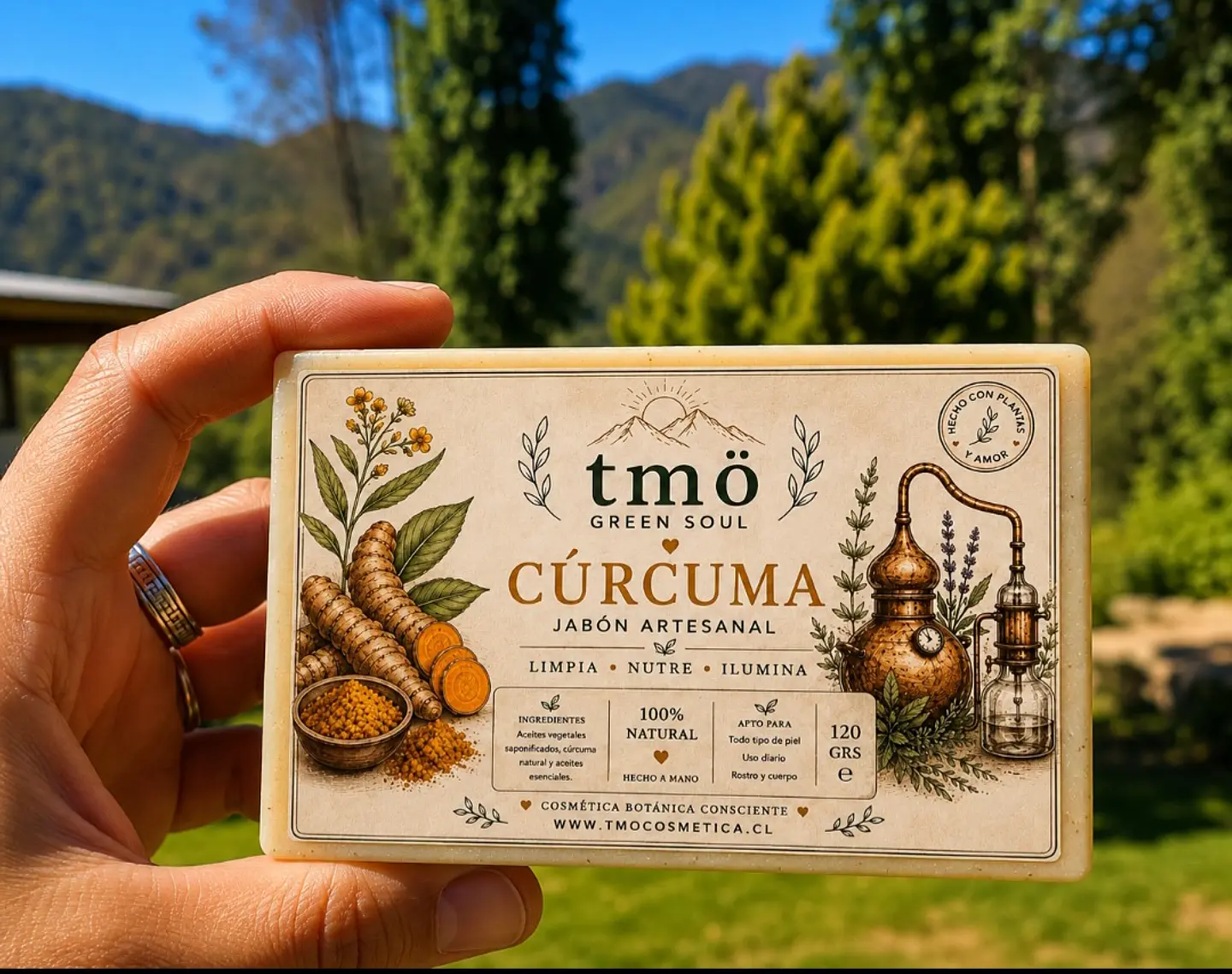 Jabón Cúrcuma 250gr 1