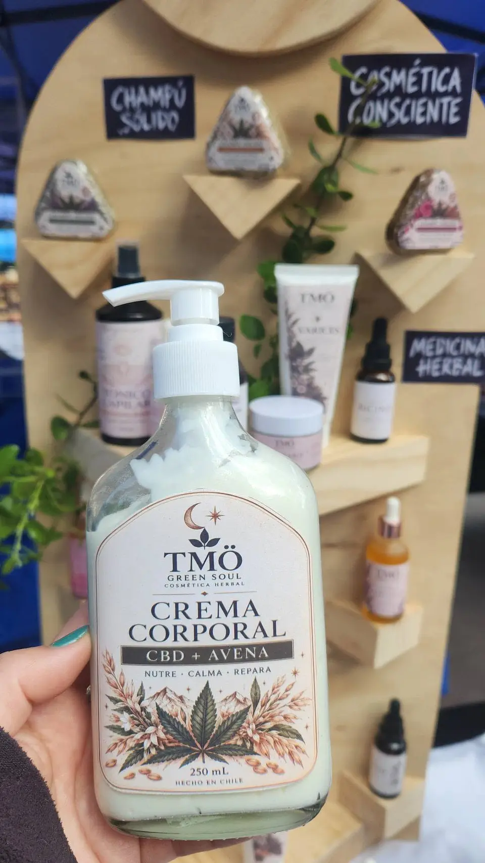 NUEVA! crema corporal CBD & avena 300gr 1