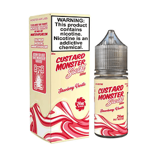 CUSTARD MONSTER SWIRL EDITION STRAWBERRY VAINILLA SALT 30 ML 48 MG