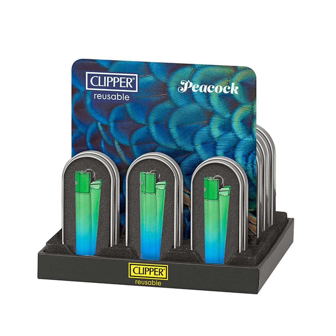 ENCENDEDOR CLIPPER CAJA METÁLICA 1