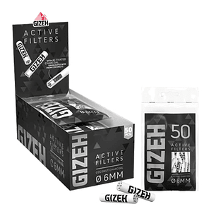 FILTRO ACTIVE FILTER GIZEH BLACK BOLSA 50 FILTROS