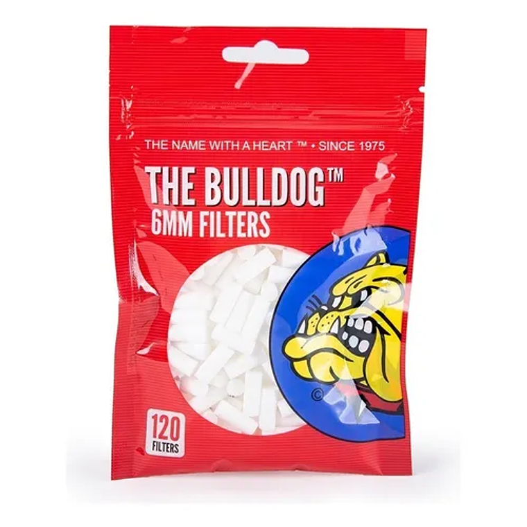 FILTRO BULLDOG AMSTERDAM REGULAR 6MM 120 UNID 1