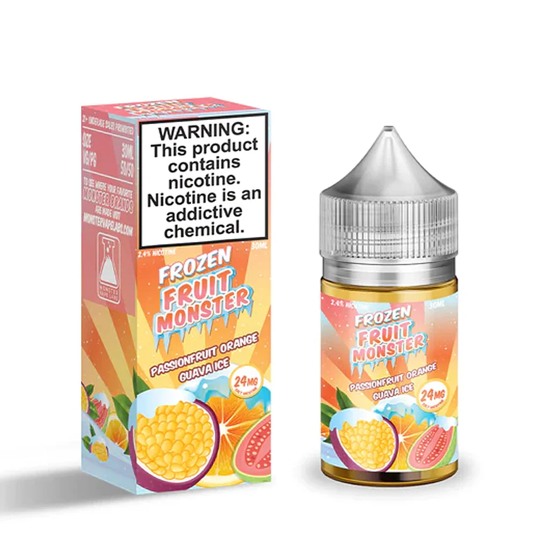 FROZEN FRUIT MONSTER PASSION FRUIT ORANGE GUAVA SALT 30 ML 48 MG 1