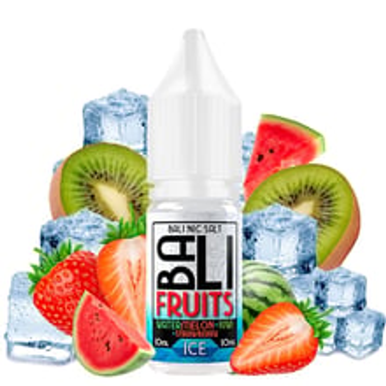 KINGS CREST BALI FRUITS WATERMELON KIWI STRAWBERRY SUPER ICE SALT 30 ML 35MG 1