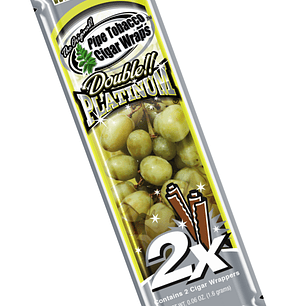 BLUNT WRAP PLATINIUM X2 WHITE GRAPE