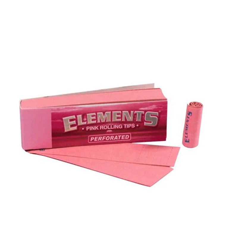 TIPS ELEMENTS PINK DE CARTON PREPICADO 50 UNID 1