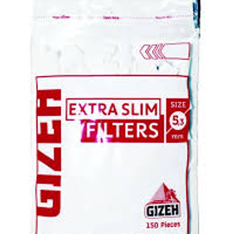 FILTRO GIZEH EXTRA SLIM 5.3MM DE DIAMETRO 20 UNID 1