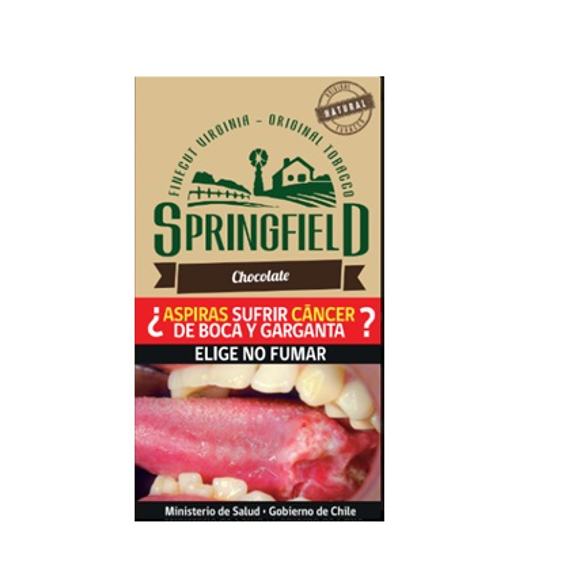 TABACO SPRINGFIELD CHOCOLATE 40G 1