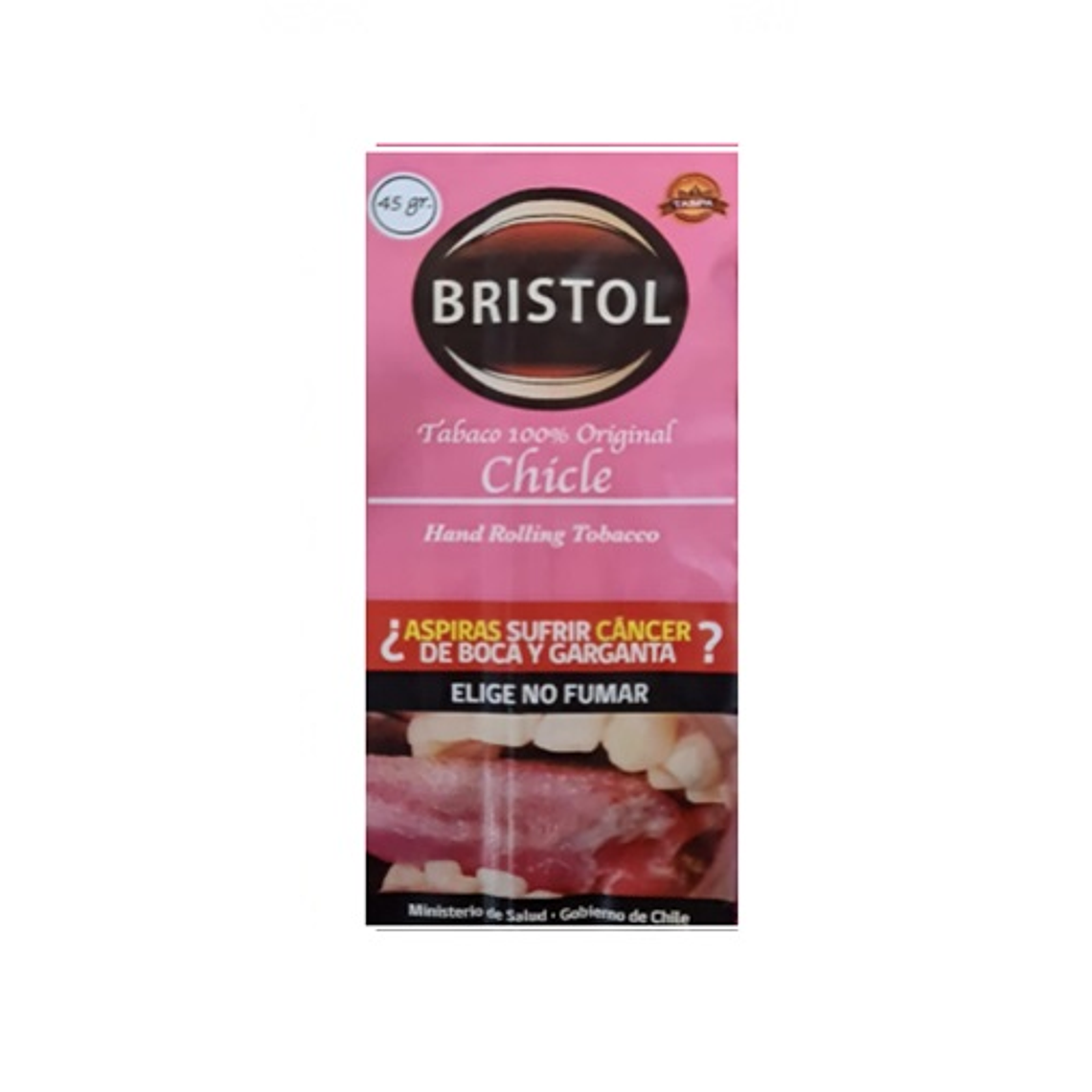 TABACO CHICLE BRISTOL 45G 1