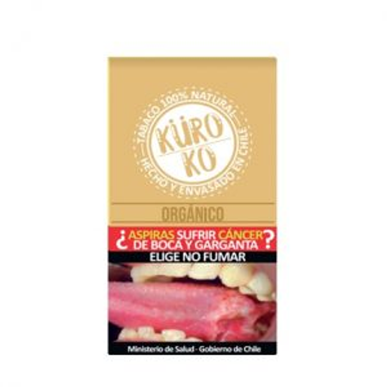 TABACO KUROKO ORGANICO 40G 1