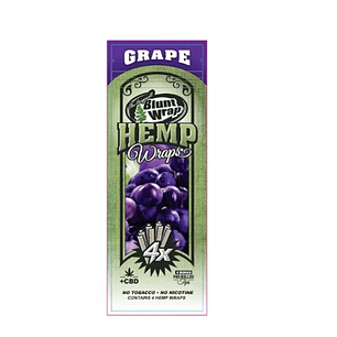 BLUNT HEMP WRAP X4 SABOR GRAPE