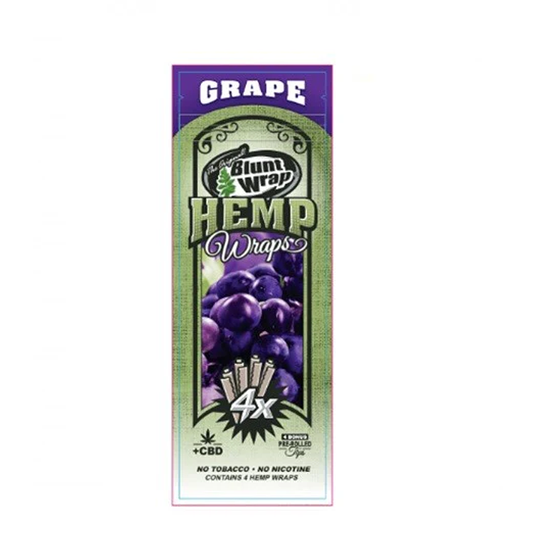 BLUNT HEMP WRAP X4 SABOR GRAPE 1