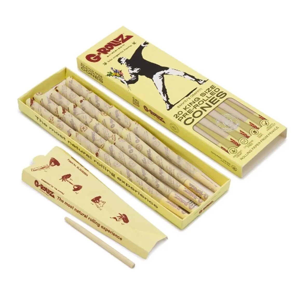 CONOS G ROLLZ KING SIZE PRE ENROLADOS 1
