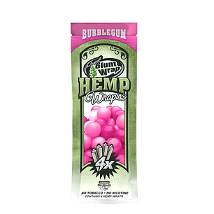 BLUNT HEMP WRAP X4 SABOR BUBLE GUM