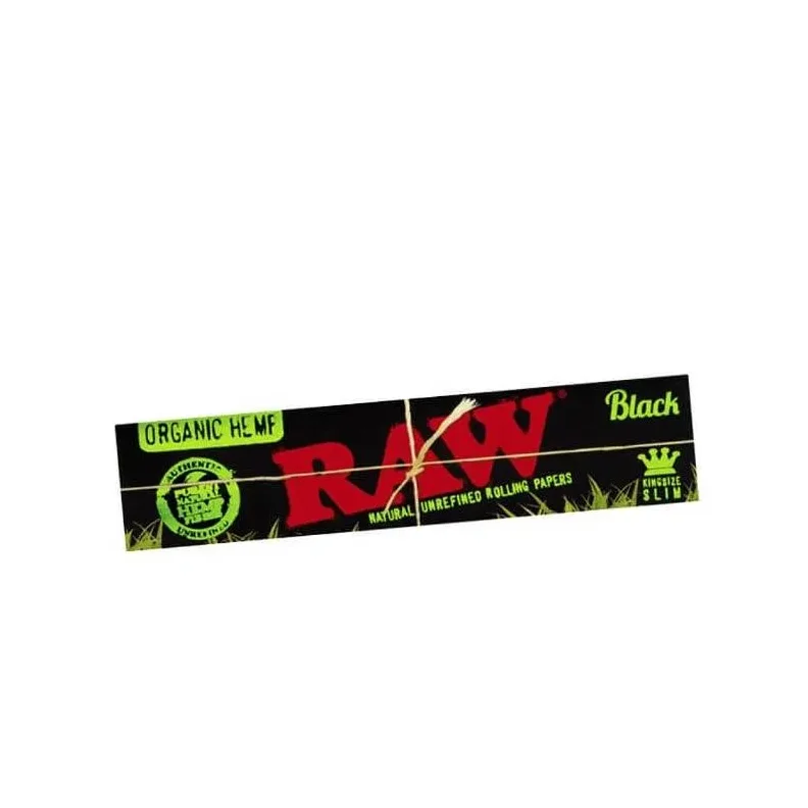 PAPELILLOS RAW BLACK ORGANIC HEMP KING SIZE 1