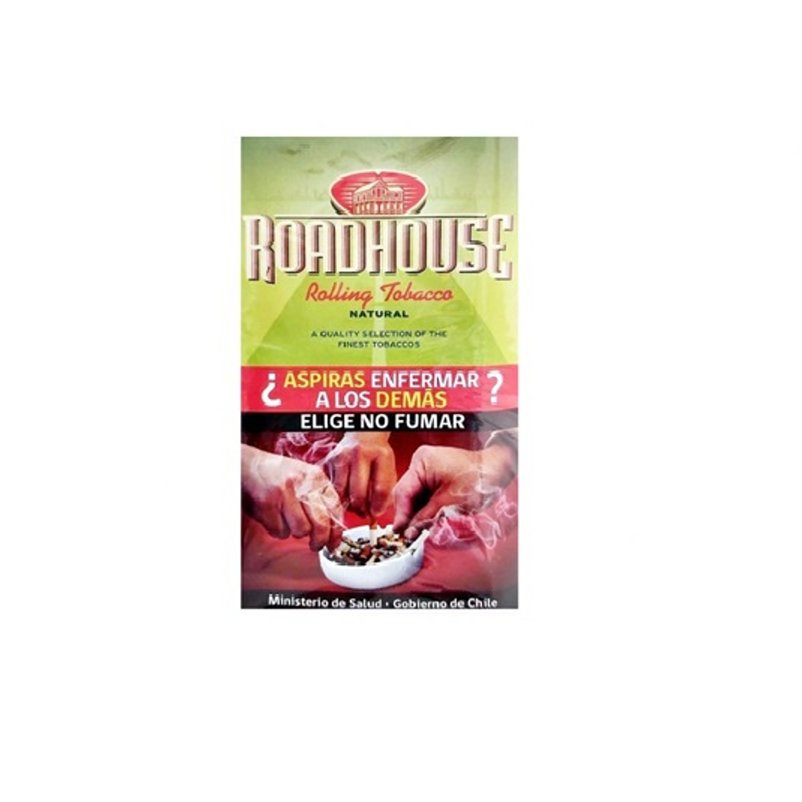 TABACO ROADHOUSE VERDE NATURAL 40G 1