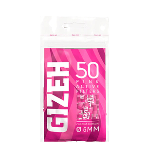FILTRO ACTIVE FILTER GIZEH PINK BOLSA 50 FILTROS