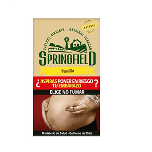 TABACO SPRINGFIELD VAINILLA 40G