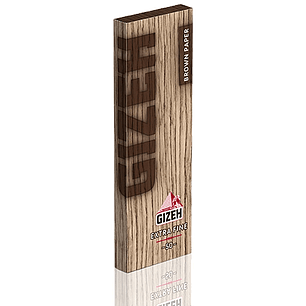 PAPELILLOS GIZEH EXTRA FINE BROWN PAPER 50