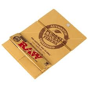 PAPELILLOS RAW ARTESANO KIG SIZE + TIP +BANDEJA