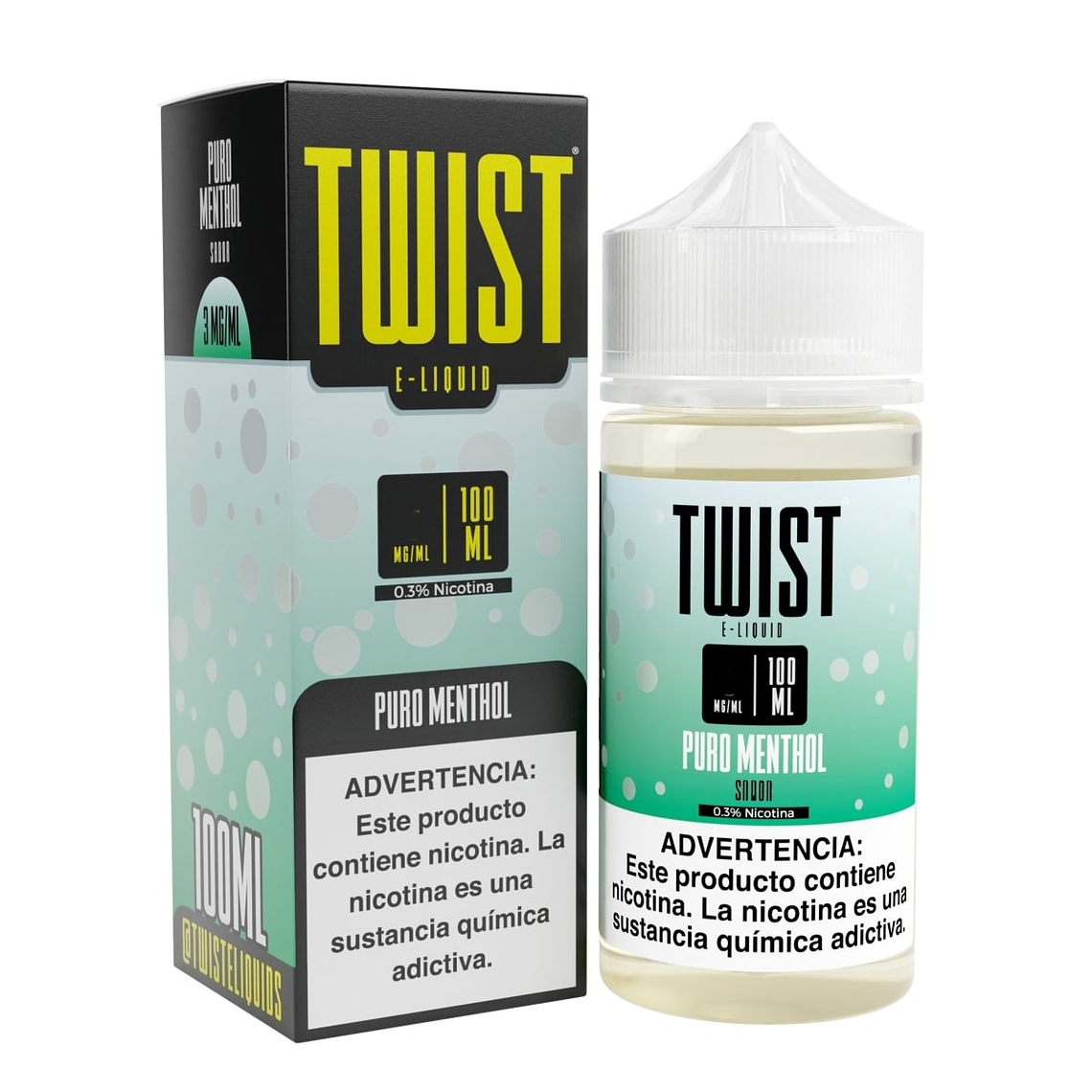 TWIST PURO MENTHOL 100 ML 6 MG 1