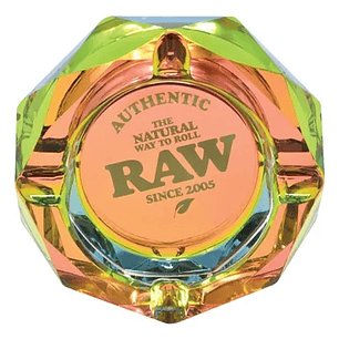 CENICERO RAW DE VIDRIO RAINBOW N