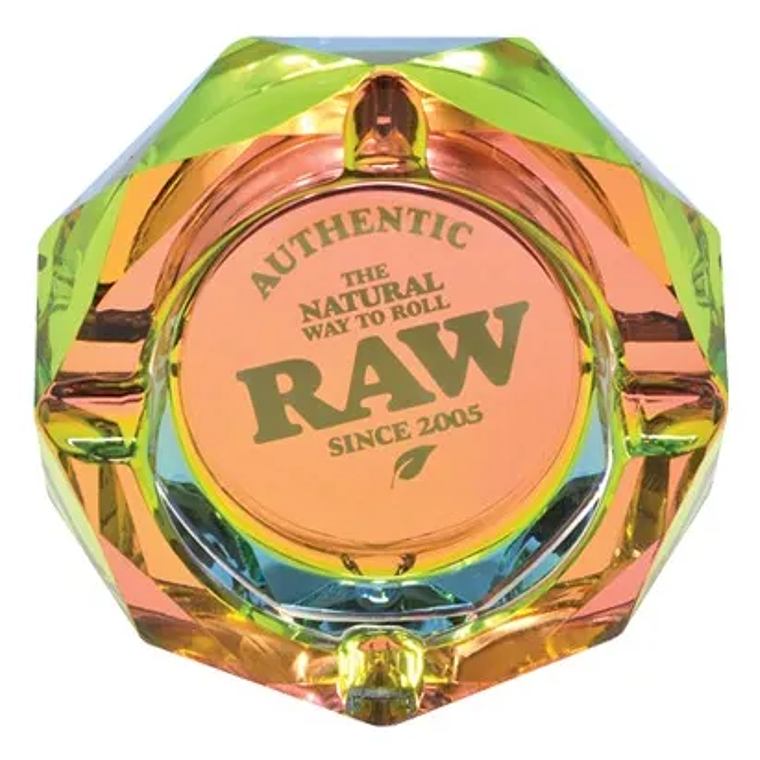 CENICERO RAW DE VIDRIO RAINBOW N 1