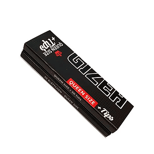 PAPELILLOS GIZEH BLACK 1 1/4 EXTRA FINE 25 UNID