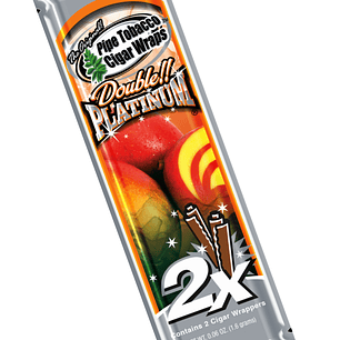BLUNT WRAP PLATINIUM X2 SABOR MANGO