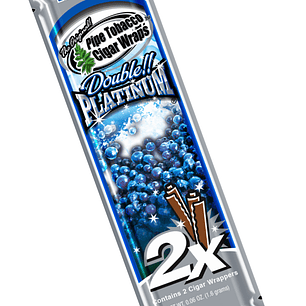 BLUNT WRAP PLATIUNIUM X2 SABOR BLUEBERRIES