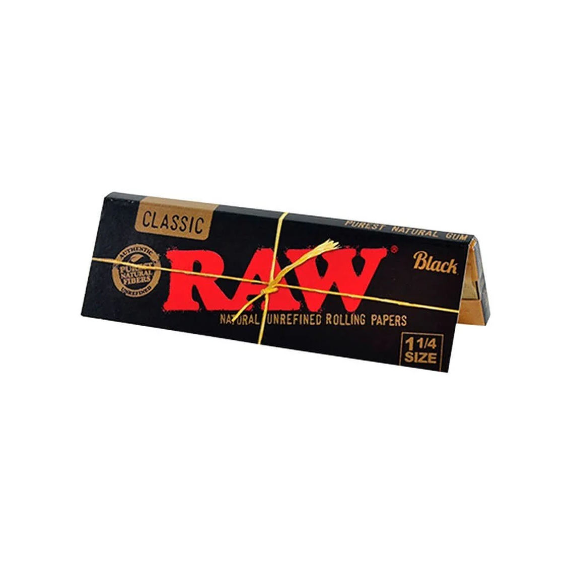 PAPELILLOS RAW BLACK CLASSIC 1 1/4 50 UNID 1