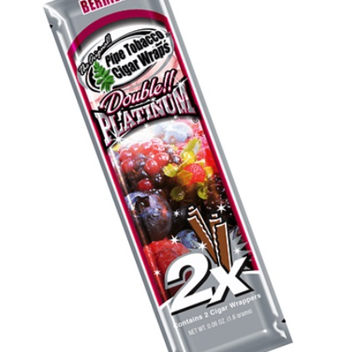 BLUNT WRAP PLATINIUM X2 SABOR BERRIES 1
