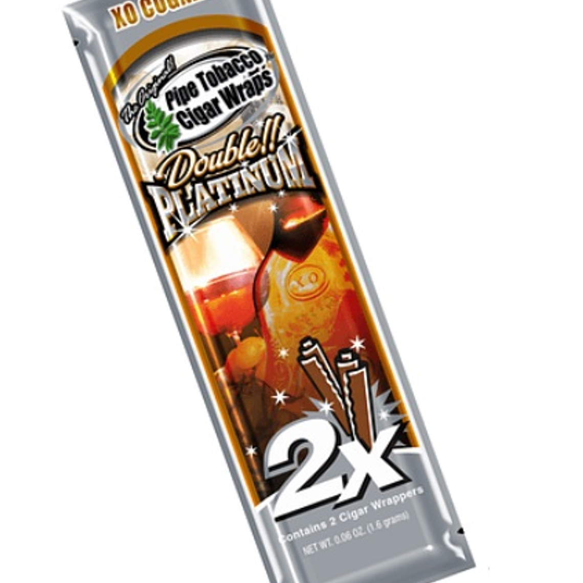 BLUNT WRAP PLATINIUM X2 XO COGNAC 1