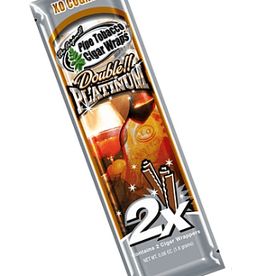 BLUNT WRAP PLATINIUM X2 XO COGNAC