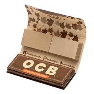 PAPELILLOS OCB VIRGIN + TIPS 1 1/4 24 UNID