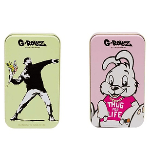 G ROLLZ CAJITA MÉTALICA DISEÑOS VARIOS