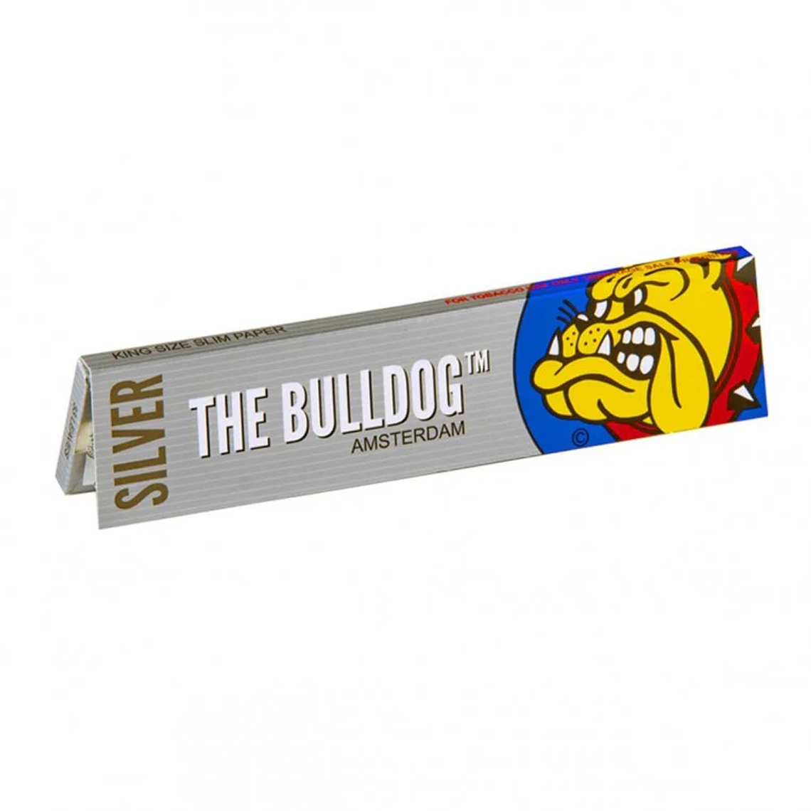 PAPELILLOS THE BULLDOG KING SIZE SILVER 1