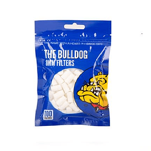 FILTROS THE BULLDOG AMSTERDAM 8MM 100 UNID