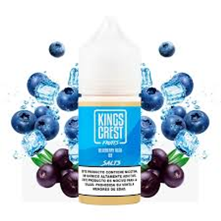 KINGS CREST FRUITS BLUEBERRY ACAI ICE SALT 30ML 35MG 1