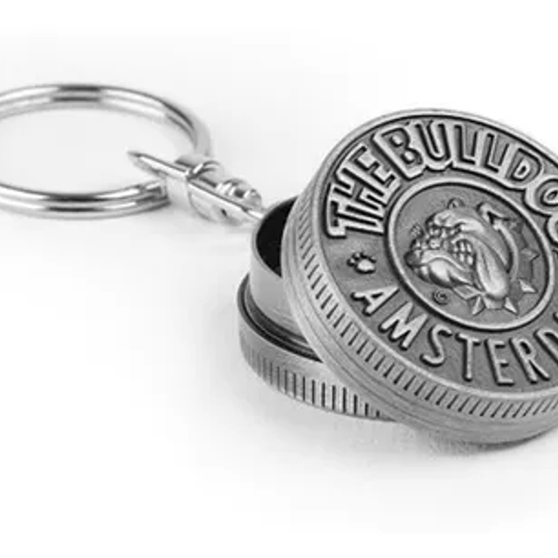 MOLEDOR THE BULLDOG LLAVERO METALICO SILVER 2 PARTES 1