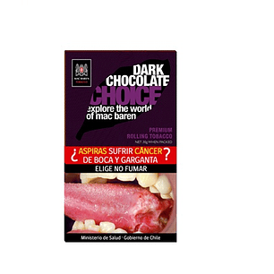 TABACO MAC BAREN DARK CHOCOLATE 40G