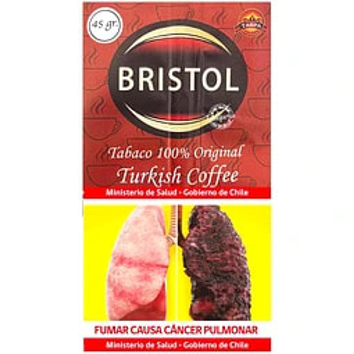 TABACO TURKISH COFFEE BRISTOL 45G 1