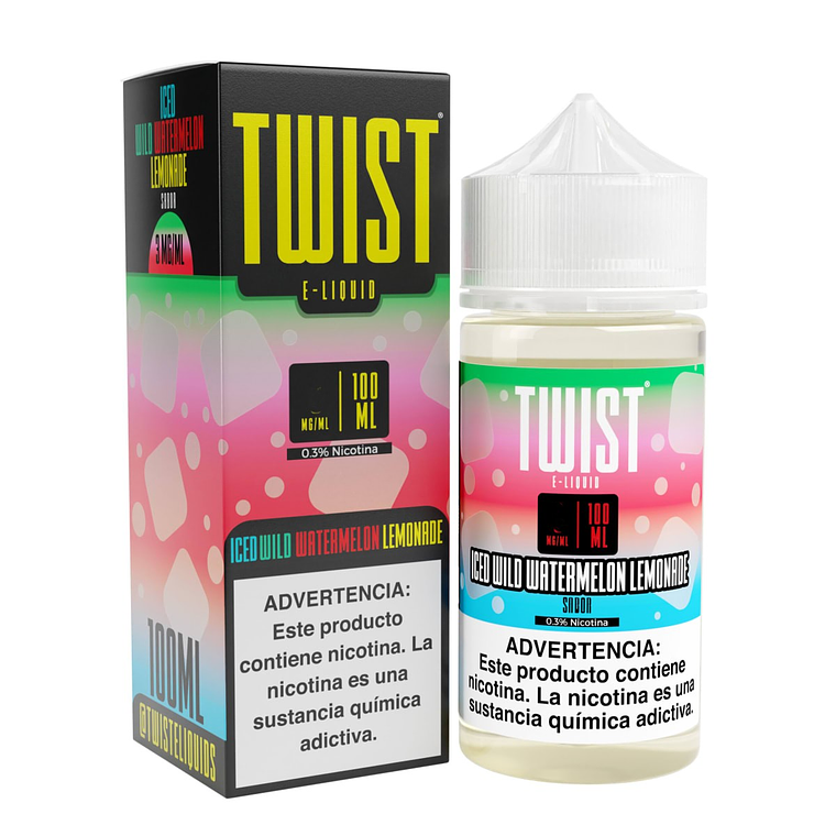 TWIST ICED WILD WATERMELON LEMONADE 100 ML 6 MG 1